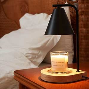 Candle Warmer Lamp with Timer and Dimmer