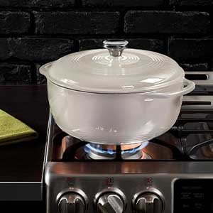 Cast Iron Dutch Oven with Lid – Dual Handles