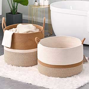 Large Blanket Basket